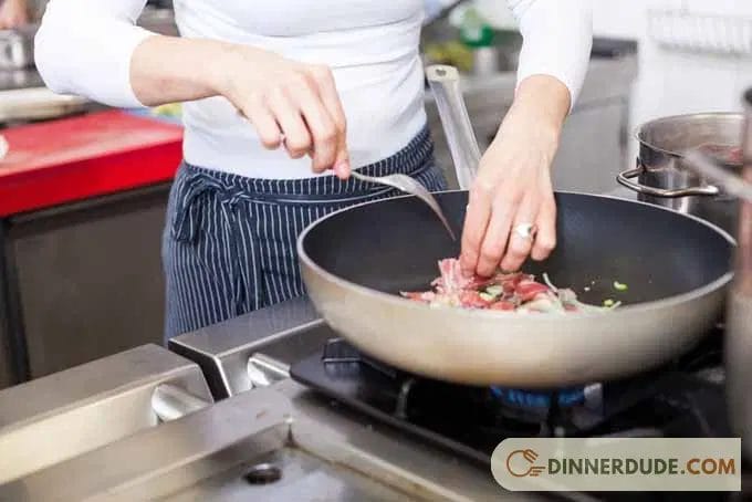 Discover nonstick pan to cook on electric stove