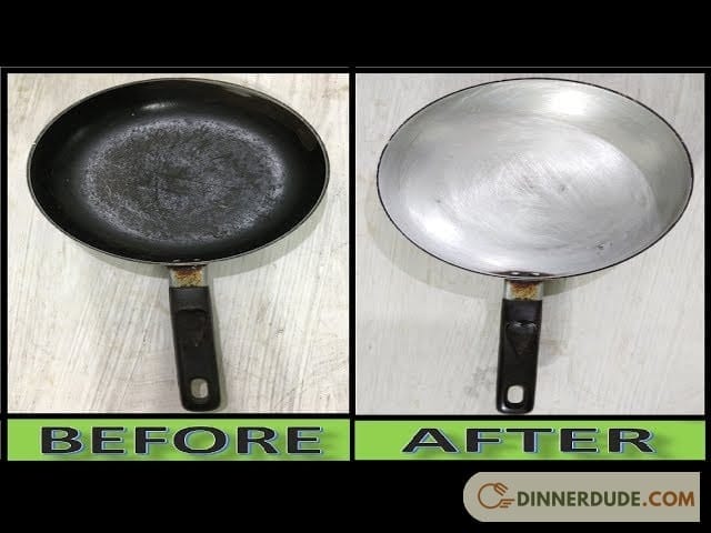 Other non-stick coating removal methods
